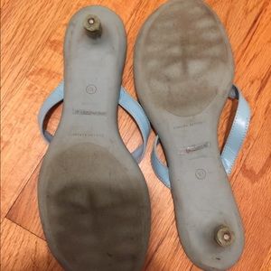 Banana Republic Shoes - Banana Republic Baby blue heeled Sandles size 10 Banana Republic Shoes - Banana Republic Baby blue heeled Sandles size 10